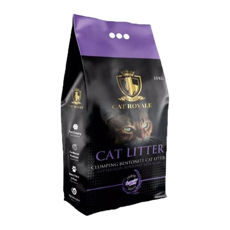 Cat Royale Bentonită Marseille (Lavandă) 5 L