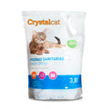 Umplutură pentru litieră CrystalCat cu silicat 3,8 litri