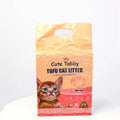 Umplutură Pentru Litieră Din Tofu "Cute Tabby" HONEY PEACH ( Cu Aromă De Piersică) 6L