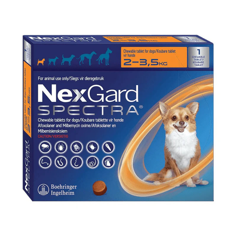 NexGard Spectra XS (2-3,5 kg)