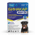Pchelodar Binakar Forte picături împotriva puricilor și căpușelor pentru câini și căței de rase mari (30-40 kg), 2 ml, 4 buc.