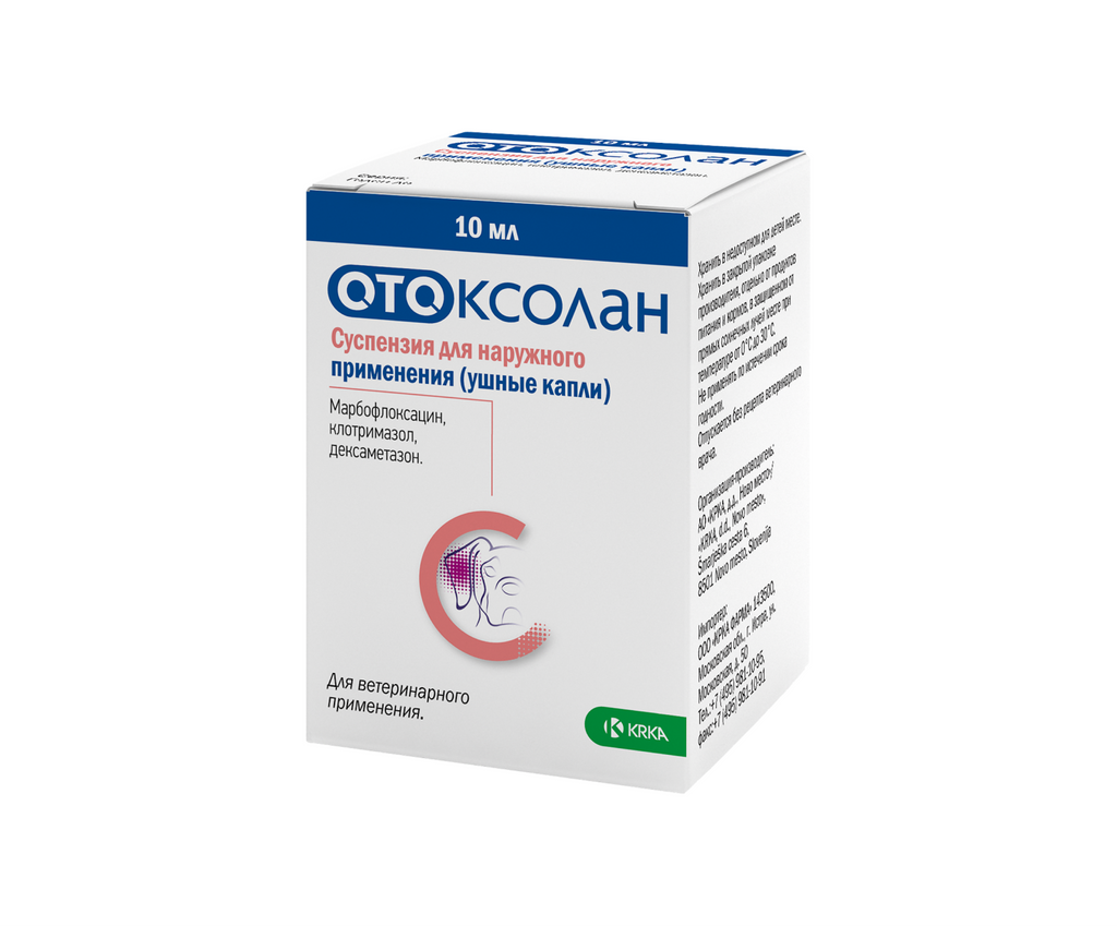 Picături auriculare Otoxolan pentru câini 10 ml