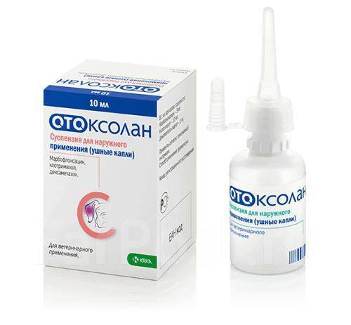 Picături auriculare Otoxolan pentru câini 10 ml