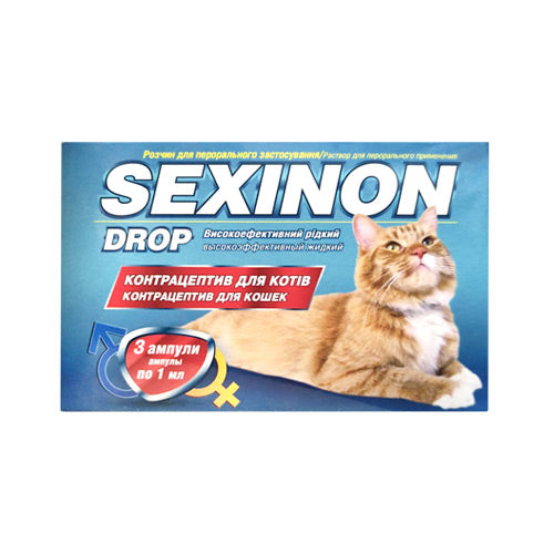 Picături Sexinon pentru pisici