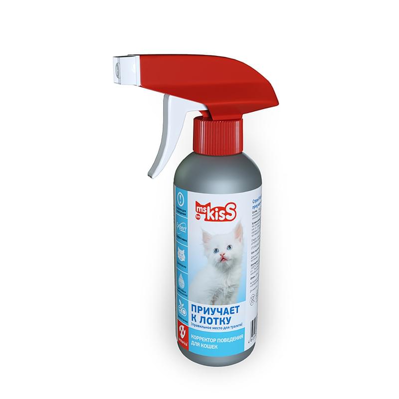 Spray de dresaj la litieră pentru pisici Ms.Kiss, 200 ml