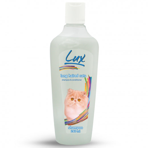 Șampon și balsam Lux pentru pisici cu păr lung 240 ml