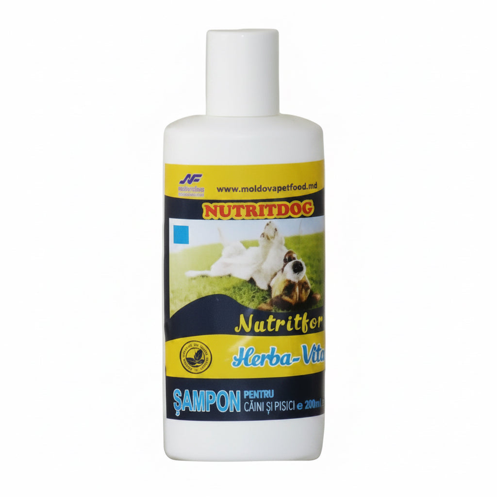 Nutritfort Herba-Vital Sampon pentru caini&pisici 200 ml