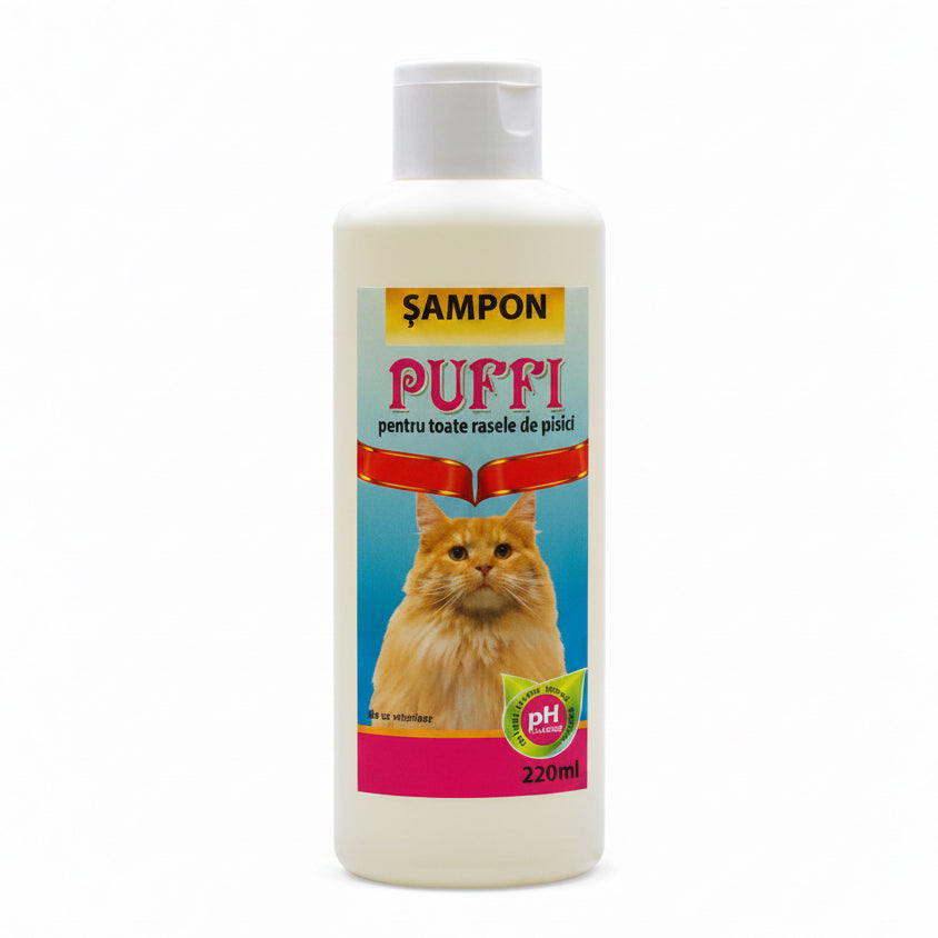 Șampon insecticid Puffi pentru pisici 220 ml