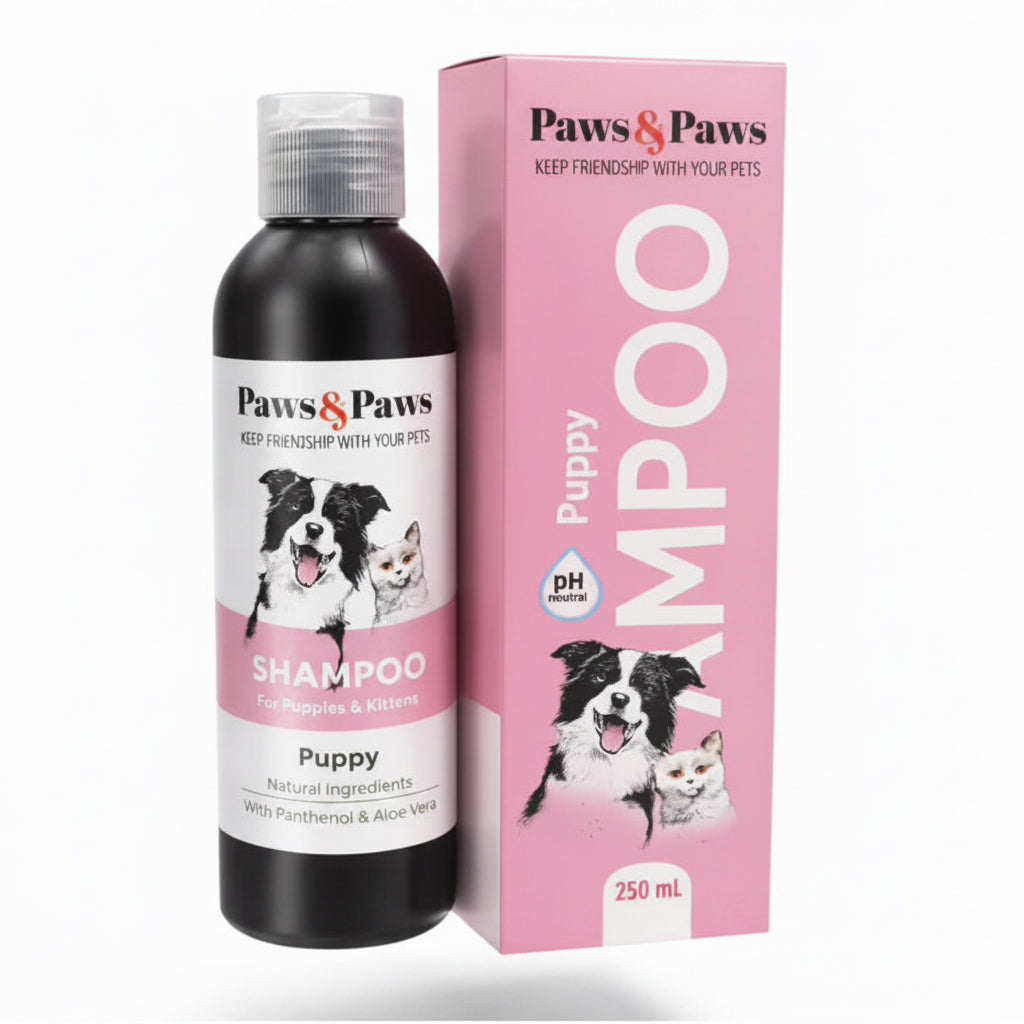 Șampon PAWS&PAWS pentru căței și pisoi, 250ml