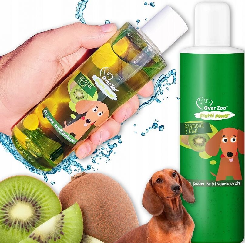 Șampon Kiwi Over Zoo pentru câini cu păr scurt 200 ml
