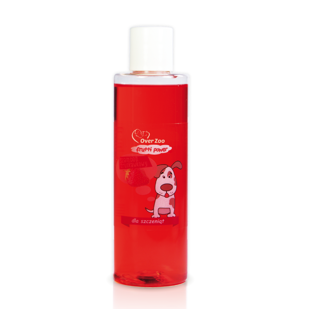 Șampon cu căpșuni Over Zoo pentru căței 200 ml