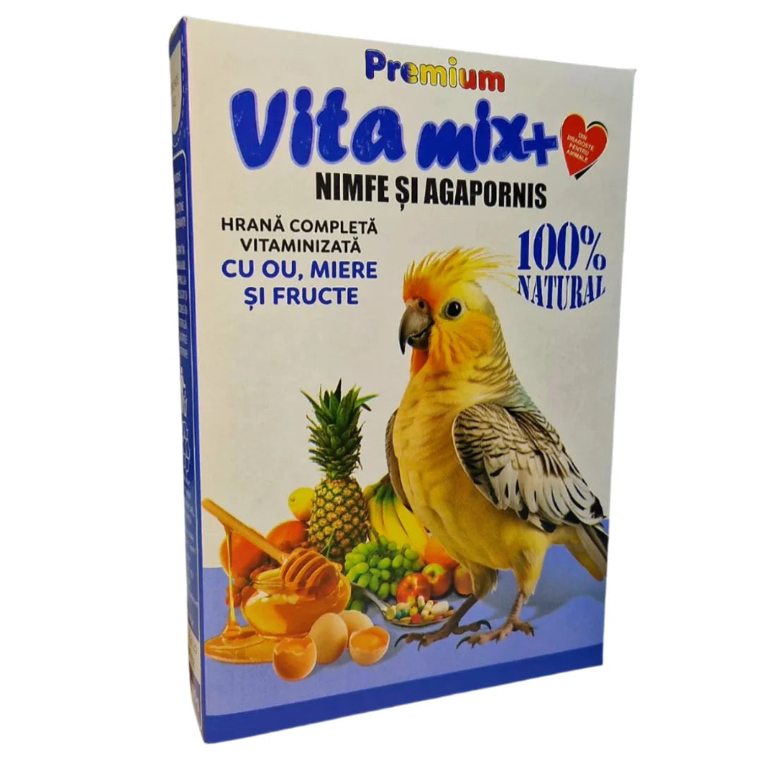 VITAMIX+ hrană vitaminizată pentru papagali 400G