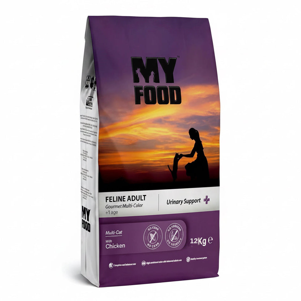 MyFood Feline Adult Gourmet – Hrană uscată pentru pisici adulte 12 kg