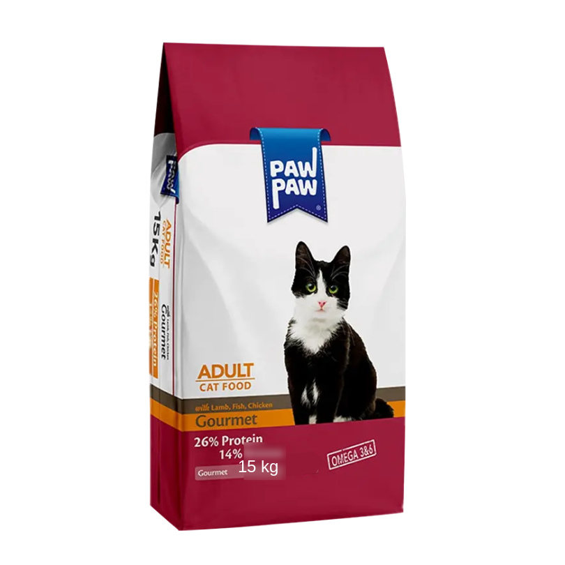 Pawpaw Adult Gourmet – Hrană uscată pentru pisici adulte 15 kg