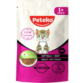 Hrană Peteko pentru pisici adulte Beef Chunk cu vită 85 g