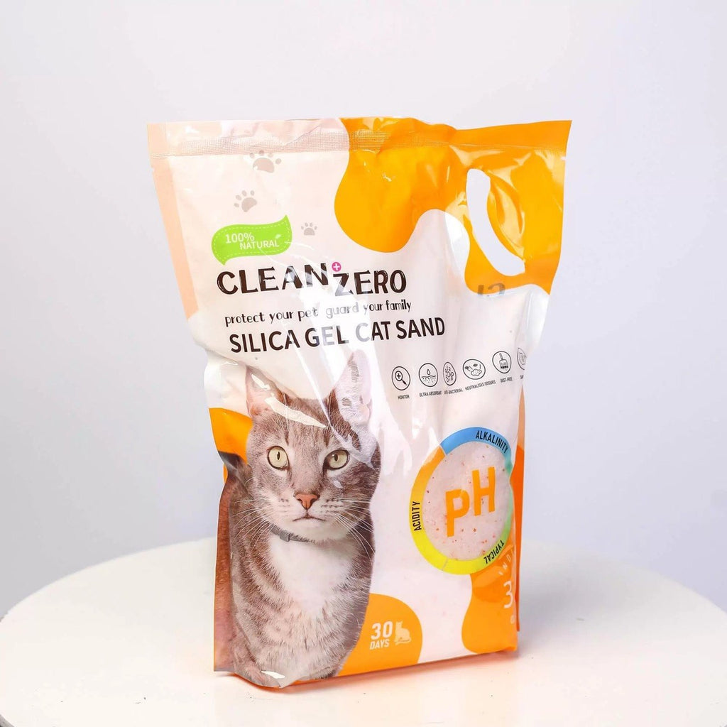 Umplutură absorbantă cu silicagel CLEAN+ZERO cu indicator de pH, 3,8 l, 1,6 kg