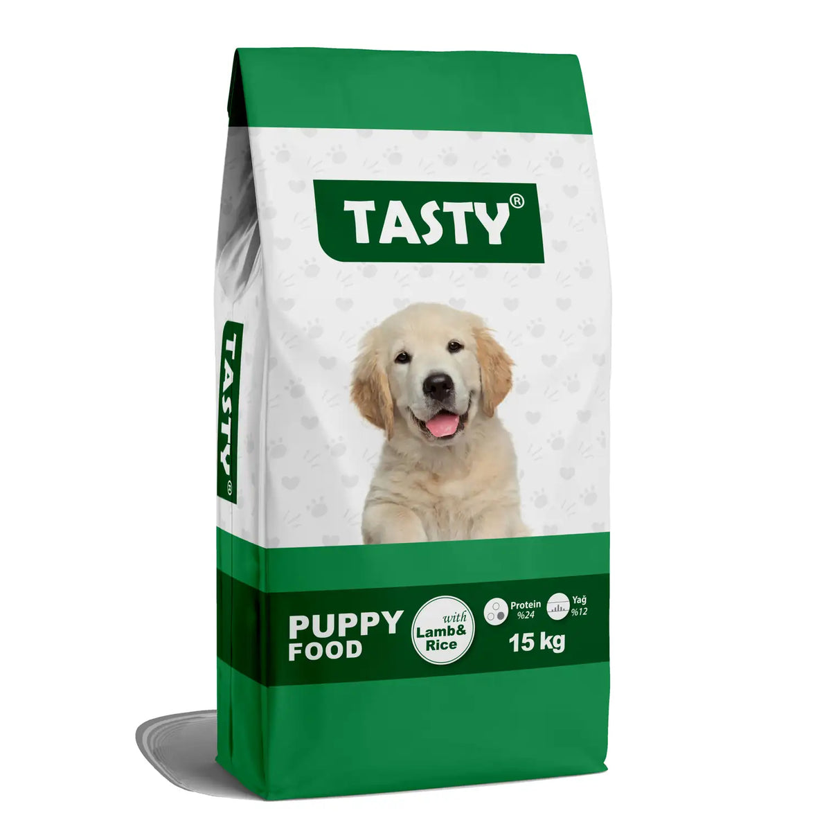 Tasty Puppy Food Lamb and Rice 15 kg-Hrană pentru căței cu miel și orez