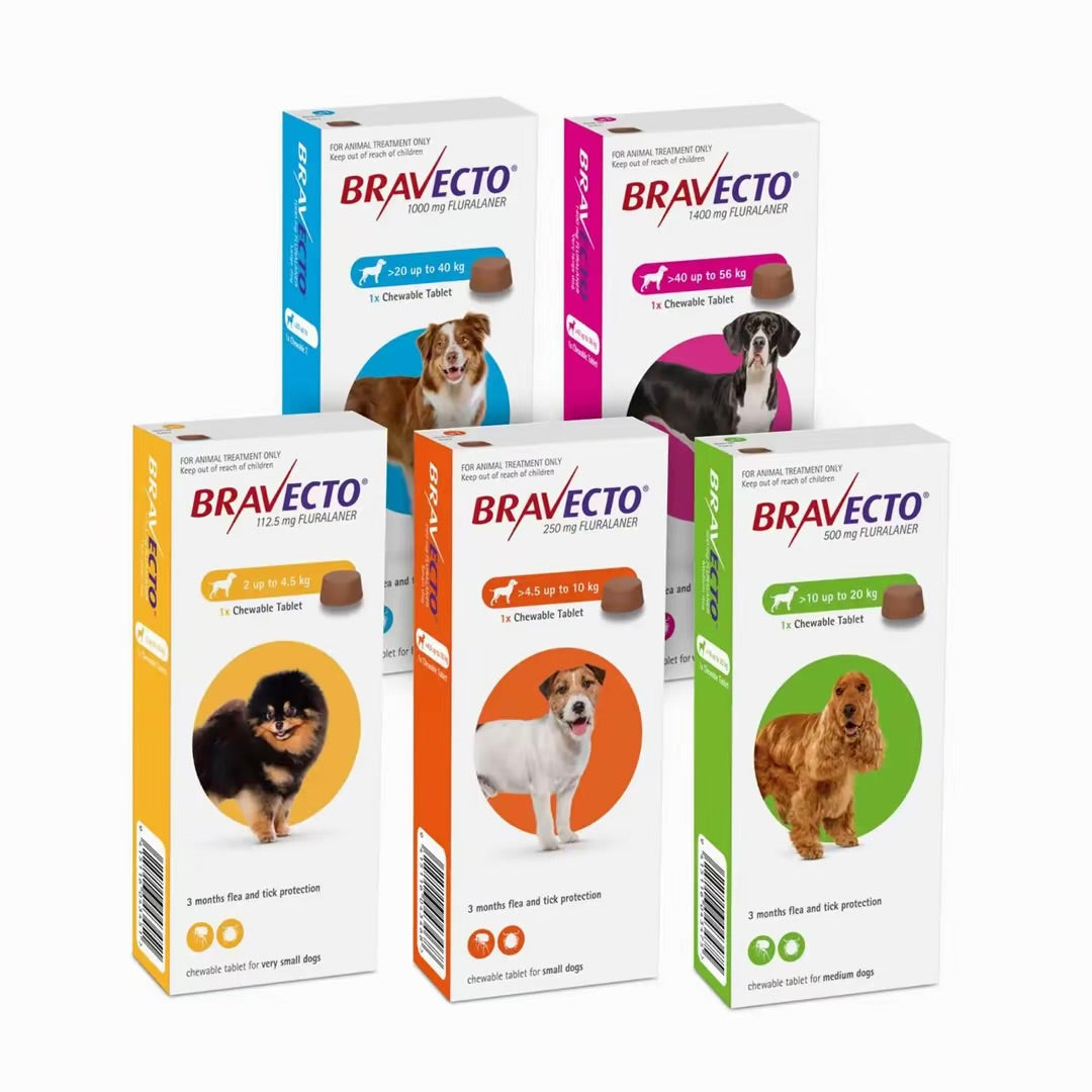 Bravecto pentru câini 20-40 kg (1000 mg)